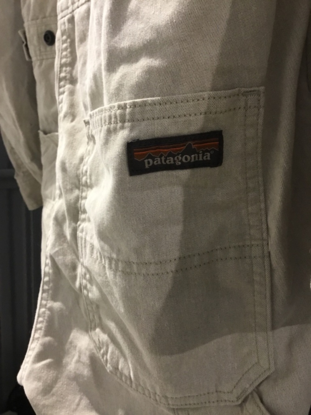 NWOT Women's Patagonia Coveralls Organic Cotton Hemp Beige Pumice Size XS